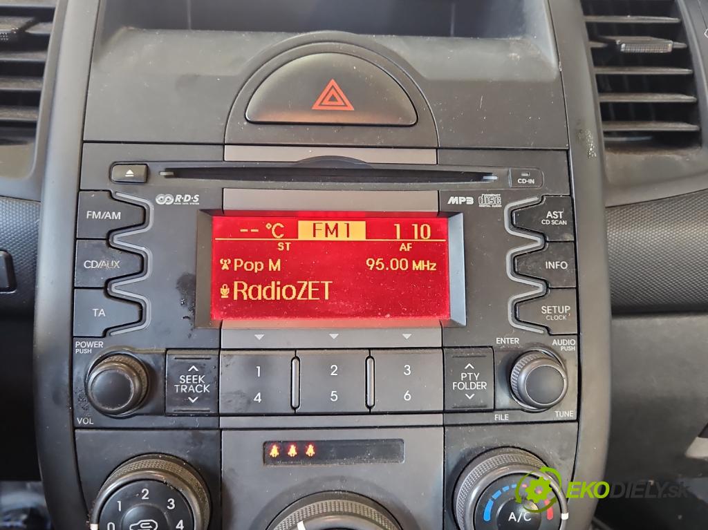 Kia Soul I 2008-2013 1.6 16V 126 HP manual 92,7 kW 1591 cm3 5- Radio originál 961402K400