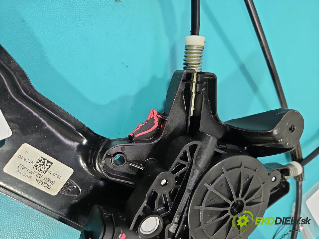Ford Focus Mk3 2010-2018 1.0 ECOBOOST: 101 hp manual 74 kW 998 cm3 5- mechanismus stahování přední levý BM51-A23201-AD
