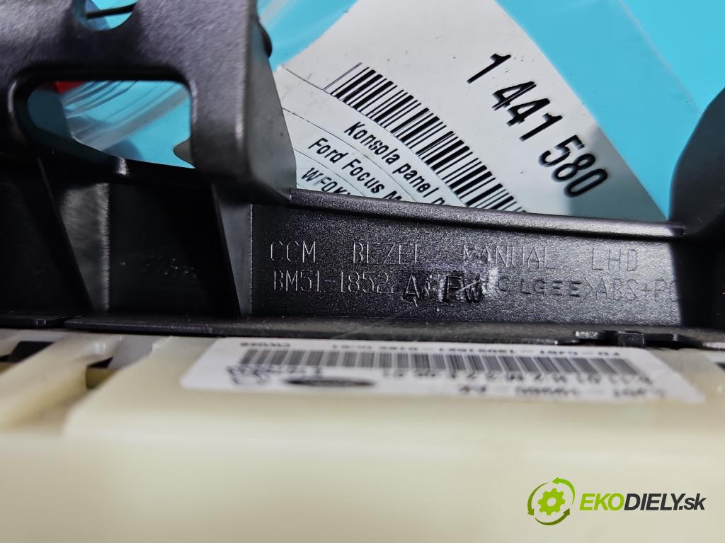 Ford Focus Mk3 2010-2018 1.0 ECOBOOST: 101 HP manual 74 kW 998 cm3 5- panel kúrenia CJ5T-19980-AK