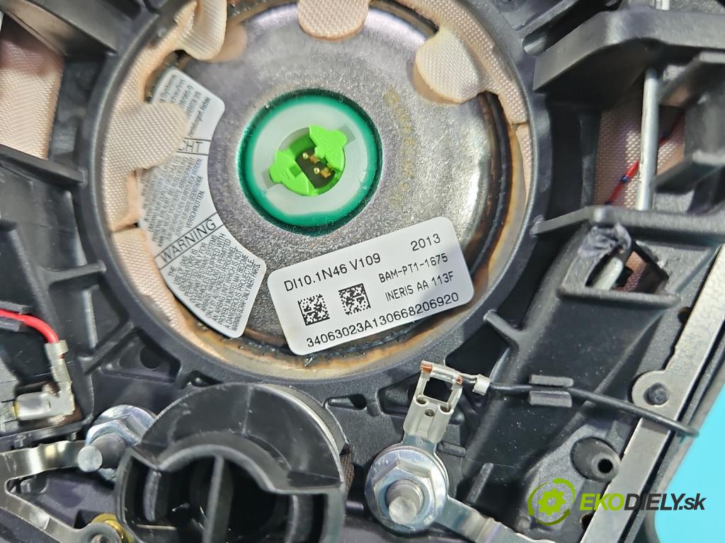 Ford Focus Mk3 2010-2018 1.0 ECOBOOST: 101 HP manual 74 kW 998 cm3 5- airbag vzduch: Řidiči: AM51-R042B85-CD3ZHE (Airbag)