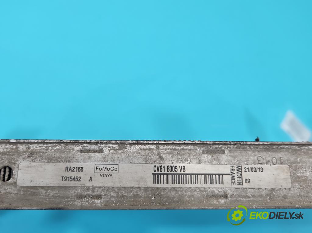 Ford Focus Mk3 2010-2018 1.0 ECOBOOST: 101 hp manual 74 kW 998 cm3 5- Chladič vody CV618005VB (Chladiče vody)