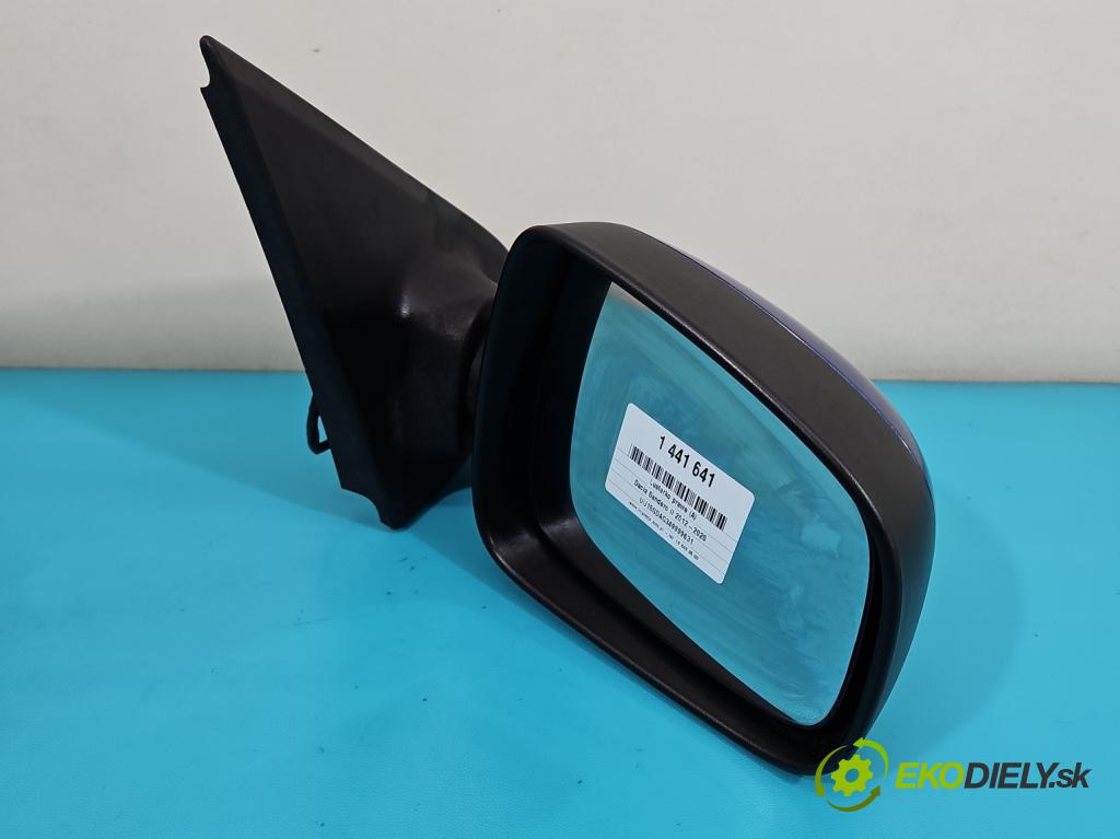 Dacia Sandero II 2012-2020 1.2 16V 75 HP manual 55 kW 1149 cm3 5- zrkadlo pravé  (Kľučka dverí ostatné)