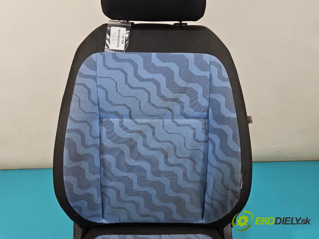 Skoda Fabia II 2007-2014 1.2 6V 60 HP manual 44 kW 1198 cm3 5- Sedačka ľavý  (Sedačka, sedadlo)