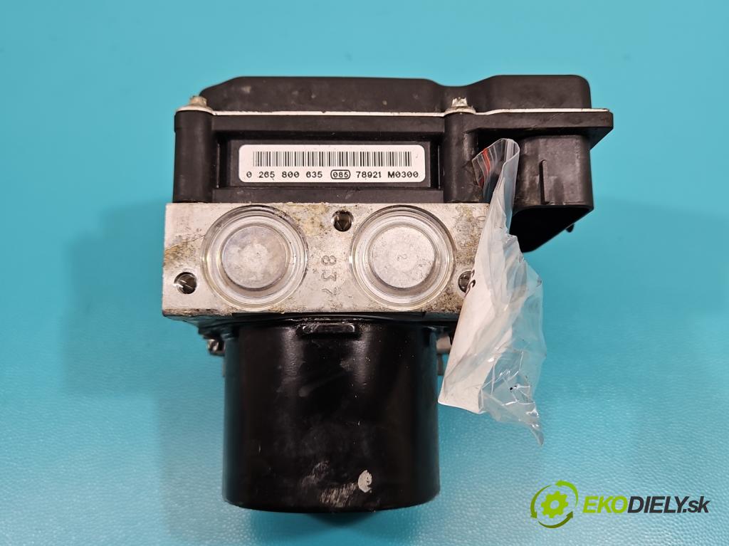 Skoda Fabia II 2007-2014 1.2 6V 60 HP manual 44 kW 1198 cm3 5- čerpadlo abs 0265231945 (Pumpa ABS)