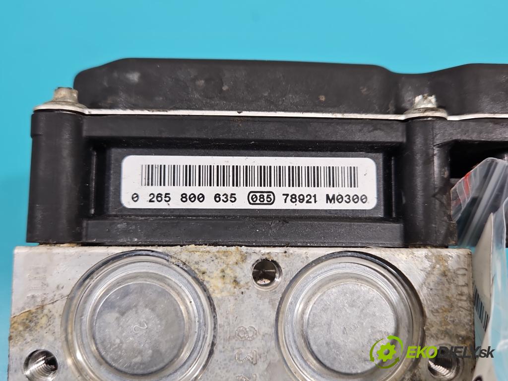 Skoda Fabia II 2007-2014 1.2 6V 60 HP manual 44 kW 1198 cm3 5- čerpadlo abs 0265231945 (Pumpa ABS)