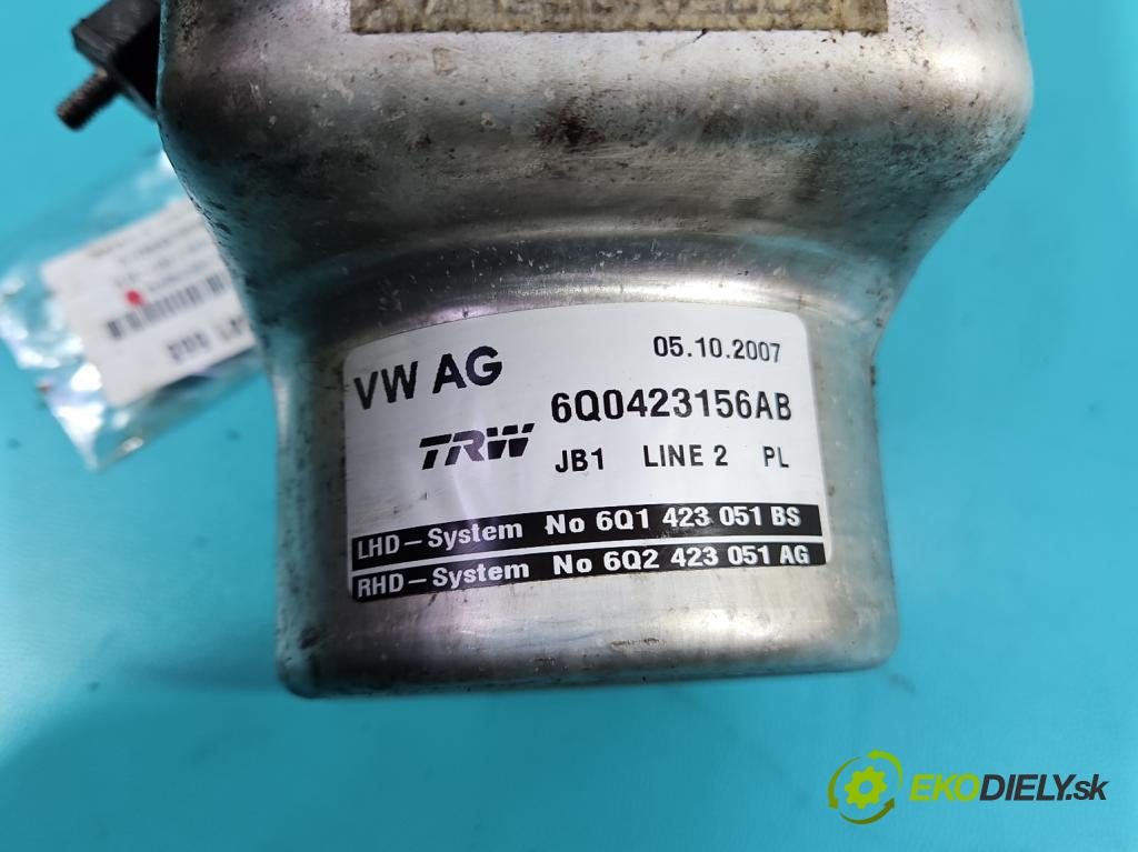 Skoda Fabia II 2007-2014 1.2 6V 60 HP manual 44 kW 1198 cm3 5- čerpadlo posilovač 6Q0423156AB (Servočerpadlo, pumpa riadenia)