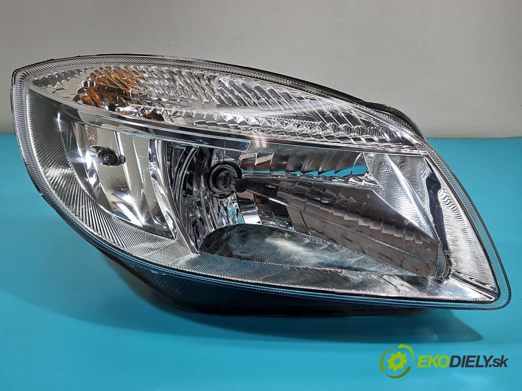 Skoda Fabia II 2007-2014 1.2 6V 60 HP manual 44 kW 1198 cm3 5- Reflektor: pravý  (Svetlo predné pravé)