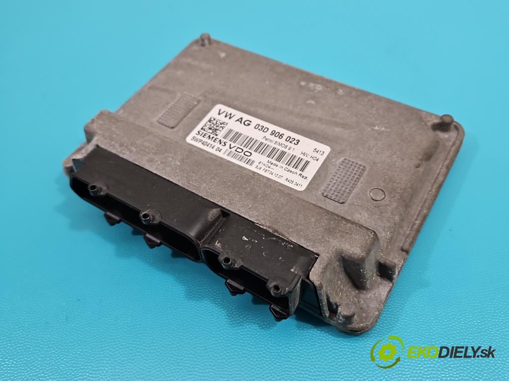 Skoda Fabia II 2007-2014 1.2 6V 60 HP manual 44 kW 1198 cm3 5- riadiaca jednotka motora 03D906023
