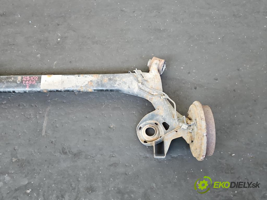 Skoda Fabia II 2007-2014 1.2 6V 60 hp manual 44 kW 1198 cm3 5- zadní výztuha  (Výztuhy zadní)