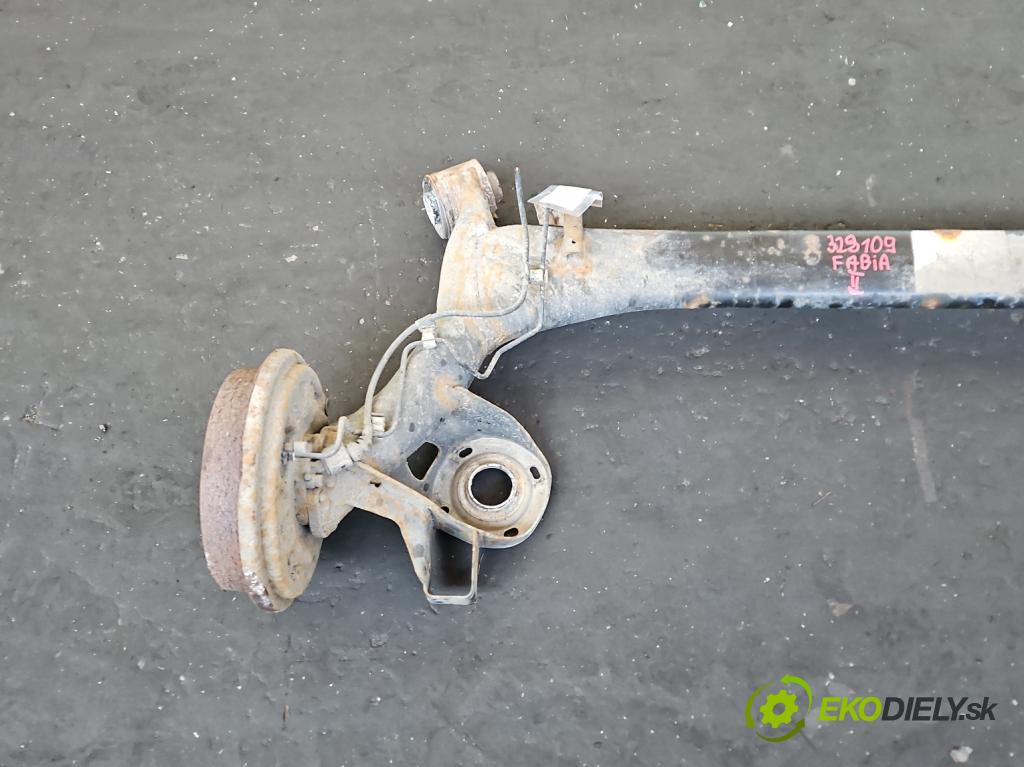 Skoda Fabia II 2007-2014 1.2 6V 60 hp manual 44 kW 1198 cm3 5- zadní výztuha  (Výztuhy zadní)