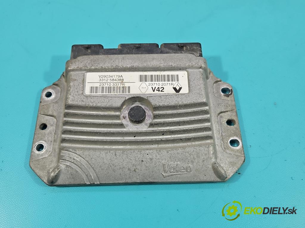 Dacia Sandero II 2012-2020 1.1 16V 75 HP manual 55 kW 1149 cm3 5- riadiaca jednotka motora 237102071R
