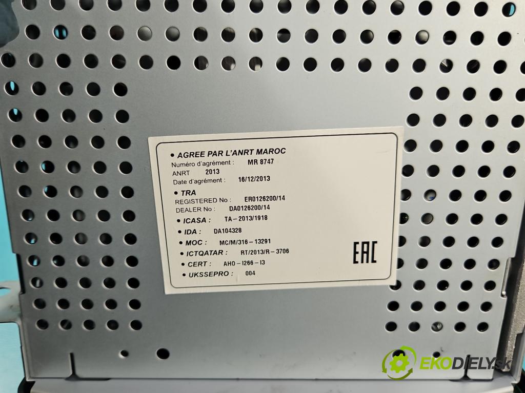 Opel Corsa E 2014-2019 1.4 16V 90 HP manual 66 kW 1398 cm3 5- Radio originál 39068067