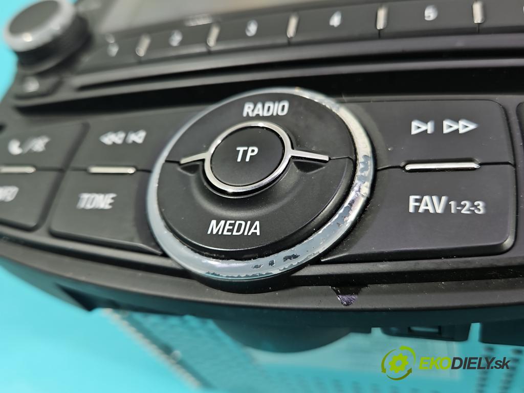 Opel Corsa E 2014-2019 1.4 16V 90 HP manual 66 kW 1398 cm3 5- Radio originál 39068067