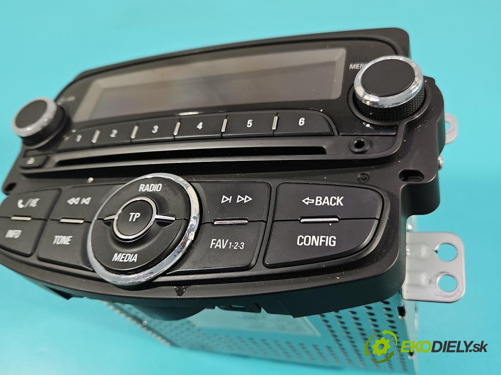 Opel Corsa E 2014-2019 1.4 16V 90 HP manual 66 kW 1398 cm3 5- Radio originál 39068067