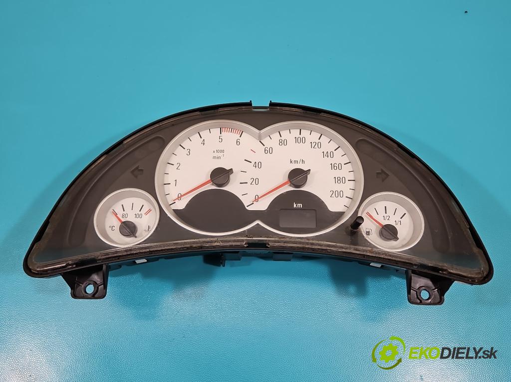 Opel Corsa C 2000-2006 1.7 dti 75 HP manual 55 kW 1686 cm3 5- riadiaca jednotka motora 09389429