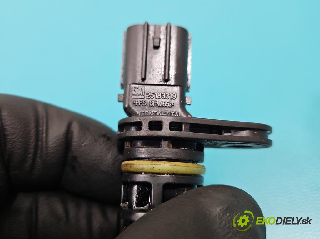 Opel Antara 2006-2015 2.2 cdti 184 hp automatic 135 kW 2231 cm3 5- snímač pozice: hřídel klikový 25183319 (Snímače polohy kliky, vačky)