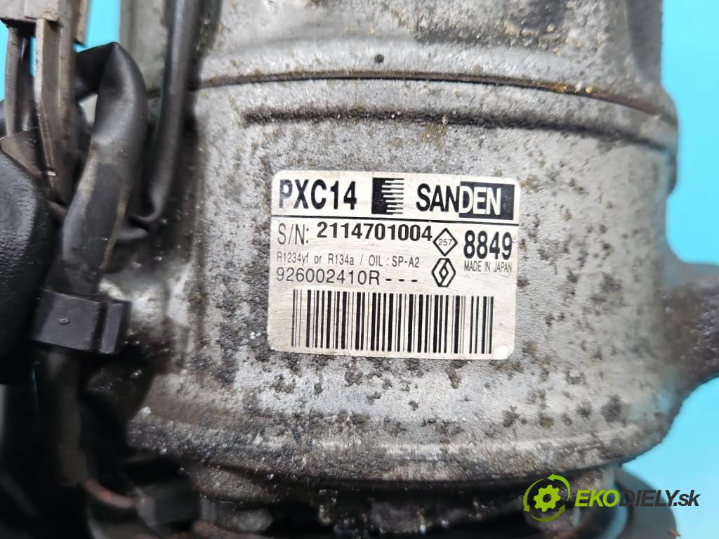 Renault Megane IV 2016-2024 1.5 dci 116 HP automatic 85 kW 1461 cm3 4- Kompresor: klimatizácie 2114701004 (Kompresor klimatizácie)