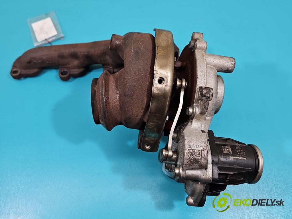 Renault Megane IV 2016-2024 1.5 dci 116 hp automatic 85 kW 1461 cm3 4- Turbodmychadlo 59001107373 (Turbodúchadla (kompletní))