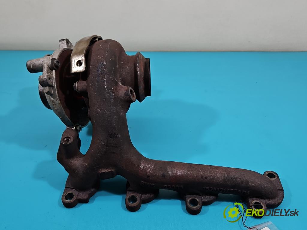 Renault Megane IV 2016-2024 1.5 dci 116 hp automatic 85 kW 1461 cm3 4- Turbodmychadlo 59001107373 (Turbodúchadla (kompletní))