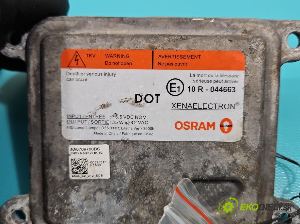 Kia Optima IV 2015-2020 1.7 crdi 141 HP automatic 104 kW 1685 cm3 5- střídač: xenon AA6789700DG (Riadiaca jednotka xenónu)