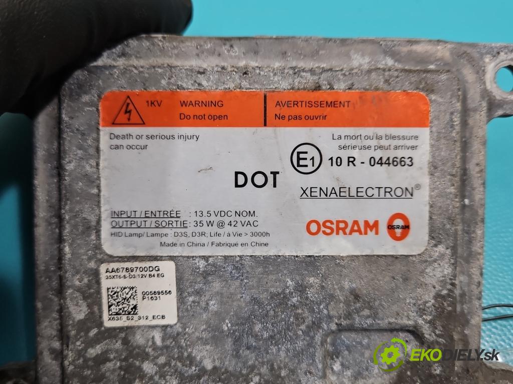 Kia Optima IV 2015-2020 1.7 crdi 141 HP automatic 104 kW 1685 cm3 5- střídač: xenon AA6789700DG (Riadiaca jednotka xenónu)