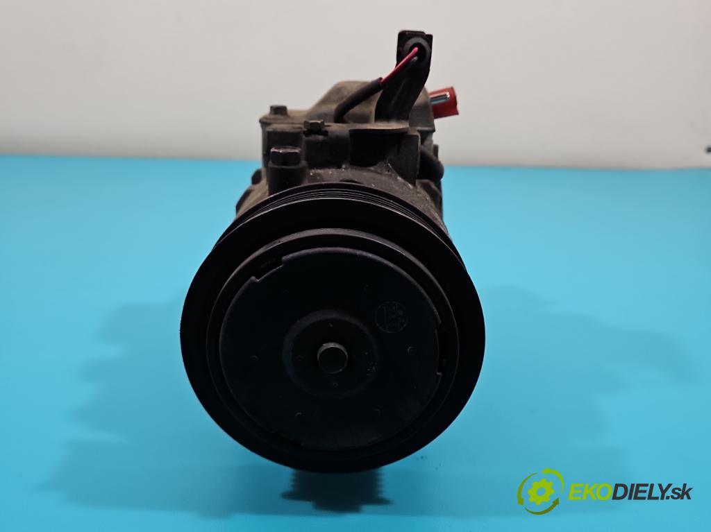 Skoda Fabia II 2007-2014 1.2 6V 60 HP manual 44 kW 1198 cm3 5- Kompresor: klimatizácie 6Q0820808E (Kompresor klimatizácie)