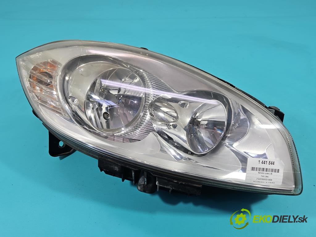 Fiat Linea 1.3 jtd 95 HP manual 70 kW 1251 cm3 4- Reflektor: pravý  (Svetlo predné pravé)