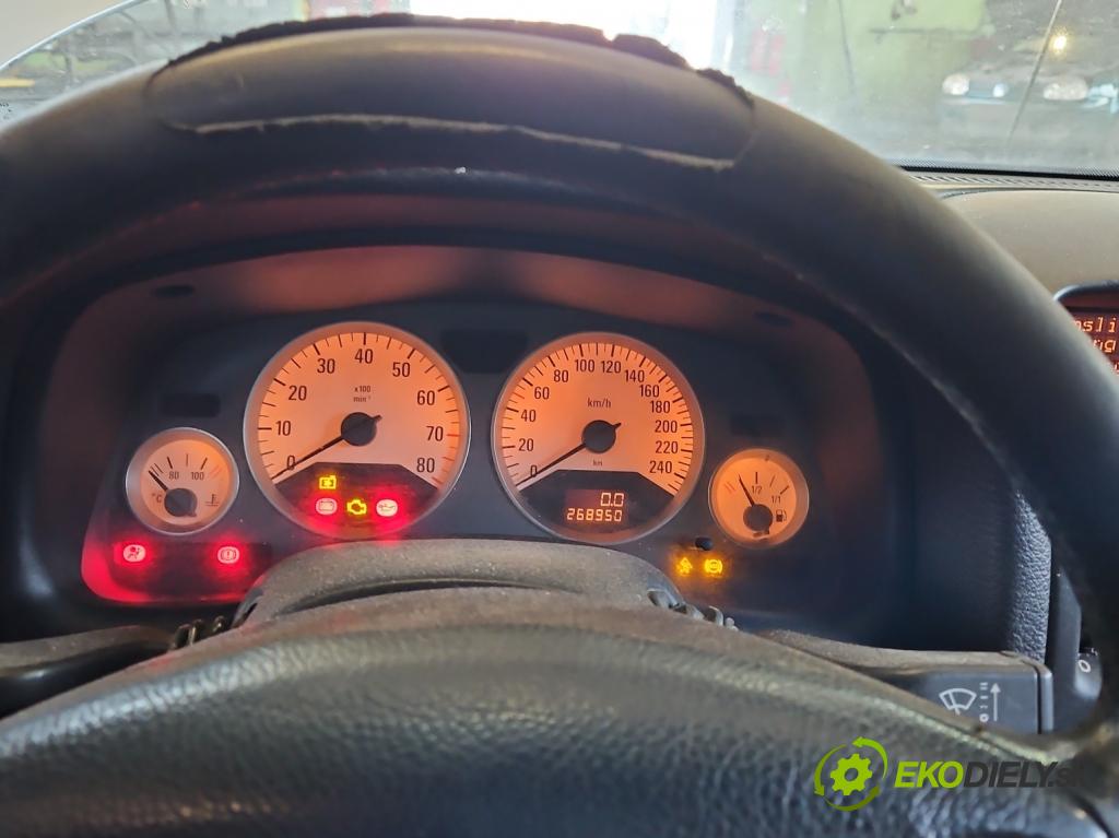Opel Astra II 1998-2009 2.0 OPC 160 HP manual 118 kW 1998 cm3 3- prístrojovka/ budíky 24410166AR (Prístrojová doska, displej)