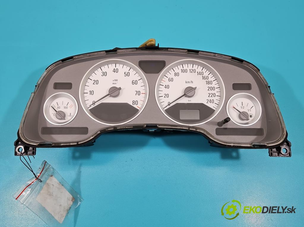 Opel Astra II 1998-2009 2.0 OPC 160 HP manual 118 kW 1998 cm3 3- prístrojovka/ budíky 24410166AR (Prístrojová doska, displej)