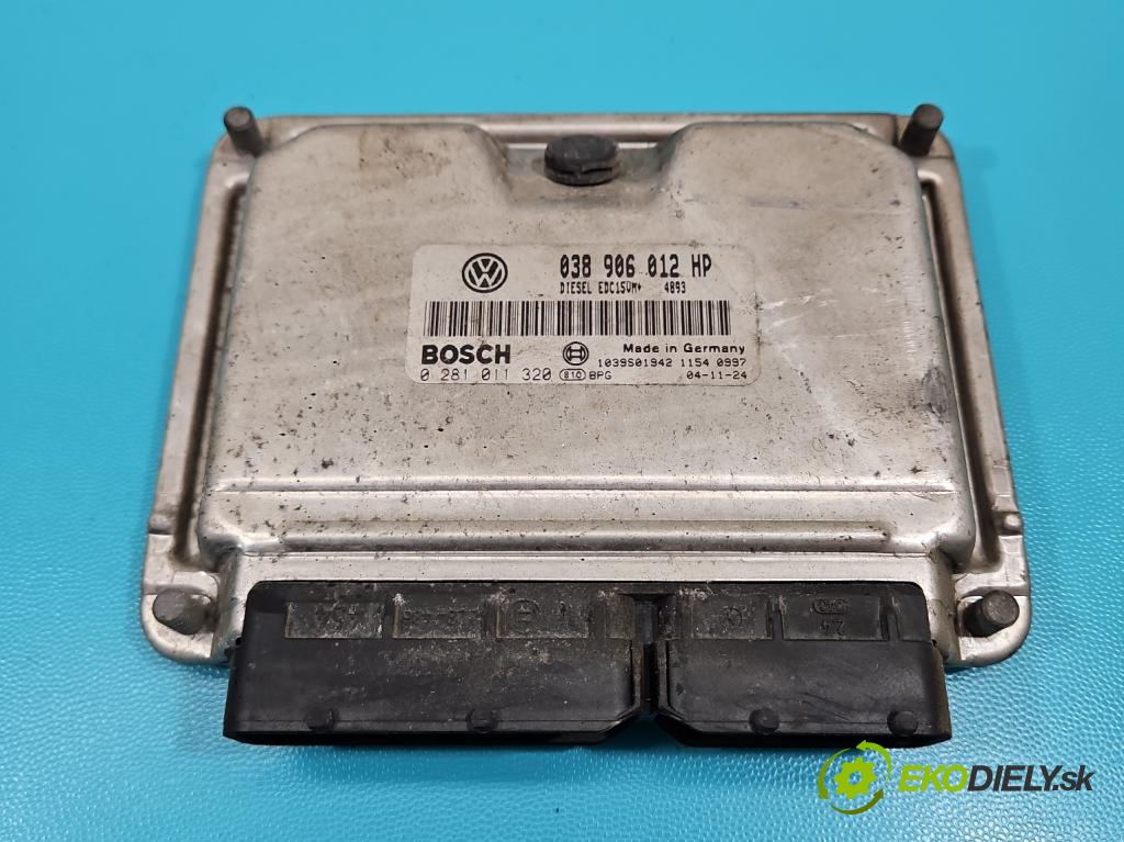 Seat Ibiza III 6L 2002-2008 1.9 sdi 64 HP manual 47 kW 1896 cm3 5- riadiaca jednotka motora 038906012HP