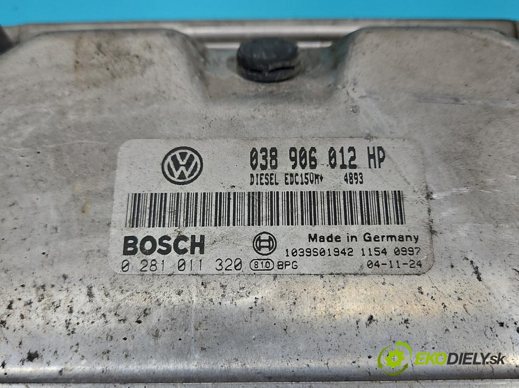 Seat Ibiza III 6L 2002-2008 1.9 sdi 64 HP manual 47 kW 1896 cm3 5- riadiaca jednotka motora 038906012HP