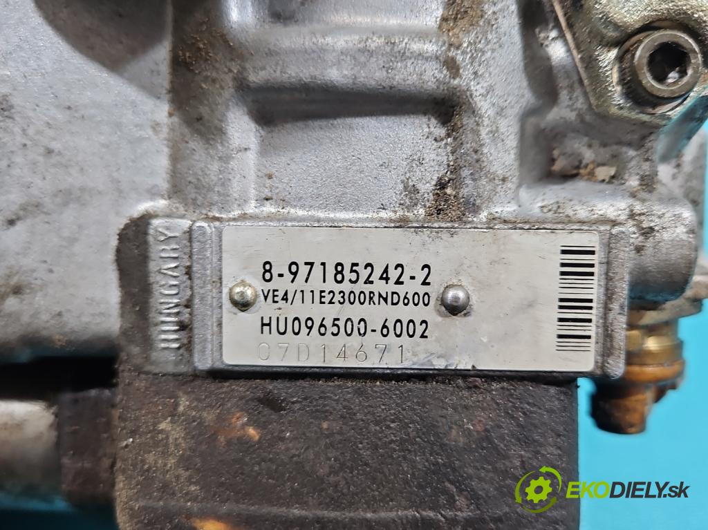 Opel Corsa C 2000-2006 1.7 dti 75 HP manual 55 kW 1686 cm3 5- čerpadlo vstrekovacia 8-97185242-2 (Vstrekovacie čerpadlo)