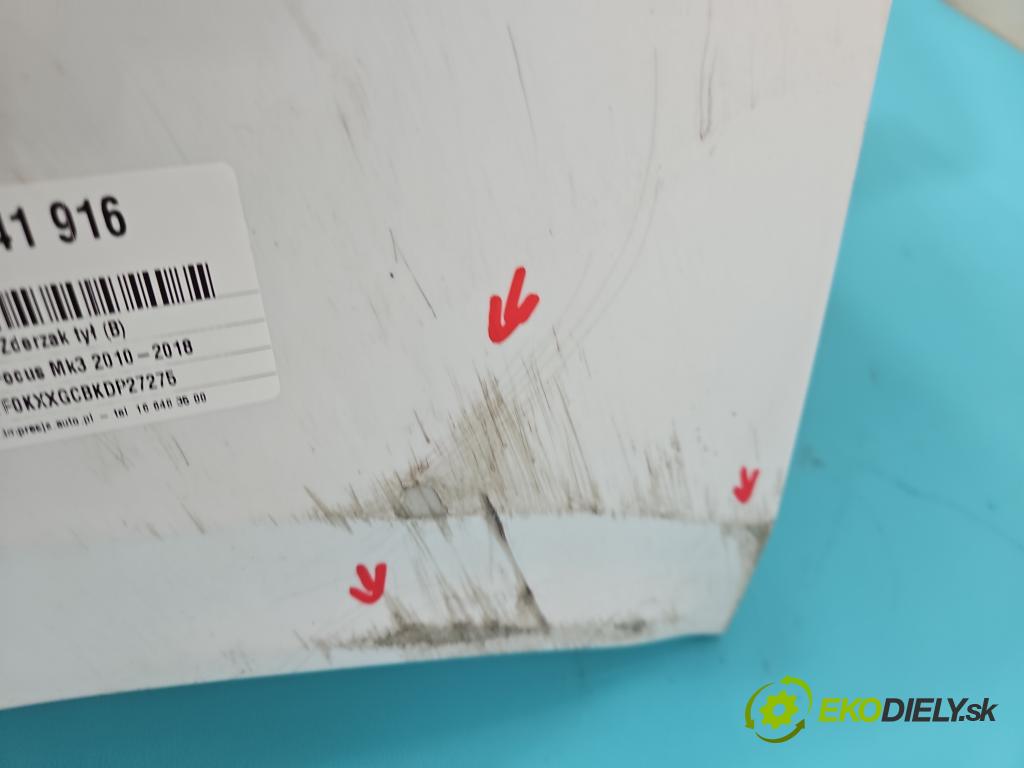 Ford Focus Mk3 2010-2018 1.0 ECOBOOST: 101 HP manual 74 kW 998 cm3 5- nárazník zadné  (Kľučka dverí ostatné)