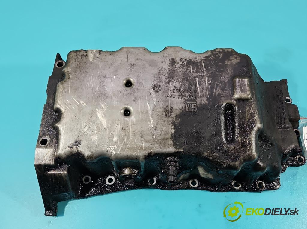 Opel Zafira A 1999-2005 2.0 dti 101 HP automatic 74 kW 1995 cm3 5- vaňa olejová R90400247 (Olejová vaňa)