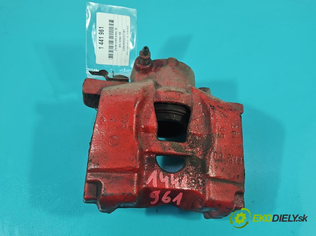 Alfa romeo 159 1.9 jtd 150 HP manual 110 kW 1900 cm3 4- brzdič predné pravý  (Ostatné)