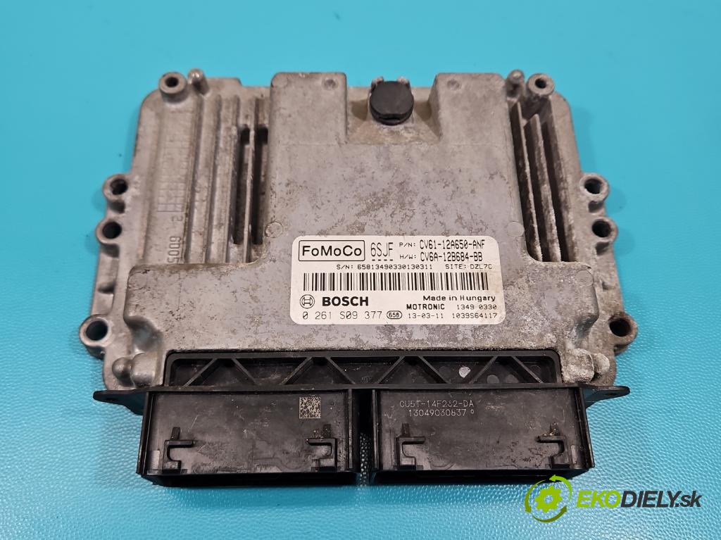 Ford Focus Mk3 2010-2018 1.0 ECOBOOST: 101 HP manual 74 kW 998 cm3 5- riadiaca jednotka motora CV61-12A650-ANF
