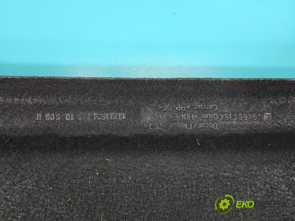 Opel Corsa D 2006-2014 1.2 16V 80 HP manual 59 kW 1229 cm3 5- zadná  (Pláto zadné)