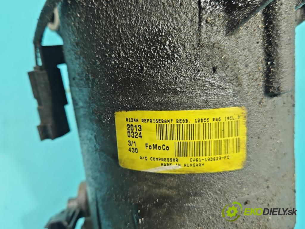 Ford Focus Mk3 2010-2018 1.0 ECOBOOST: 101 HP manual 74 kW 998 cm3 5- Kompresor: klimatizácie CV61-19D629-FC (Kompresor klimatizácie)