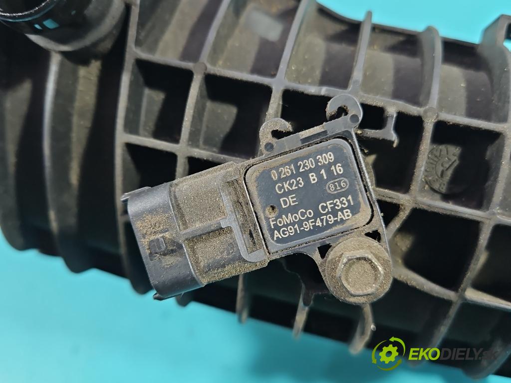 Ford Focus Mk3 2010-2018 1.0 ECOBOOST: 101 hp manual 74 kW 998 cm3 5- potrubí sací CM5G-9424-EE (Sací potrubí)