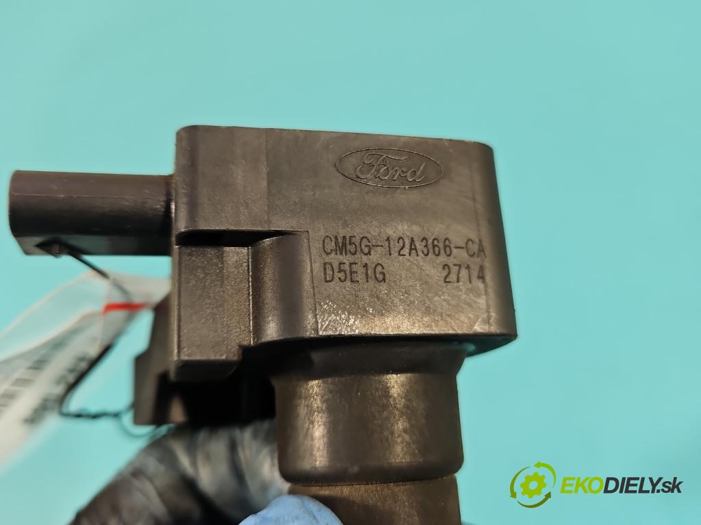 Ford Focus Mk3 2010-2018 1.0 ECOBOOST: 101 HP manual 74 kW 998 cm3 5- cievka zapaľovacia CM5G-12A366-CA (Zapaľovacia cievka)