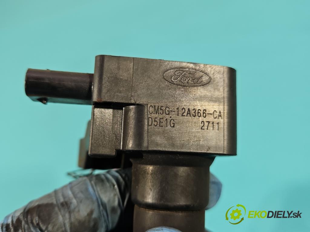 Ford Focus Mk3 2010-2018 1.0 ECOBOOST: 101 HP manual 74 kW 998 cm3 5- cievka zapaľovacia CM5G-12A366-CA (Zapaľovacia cievka)