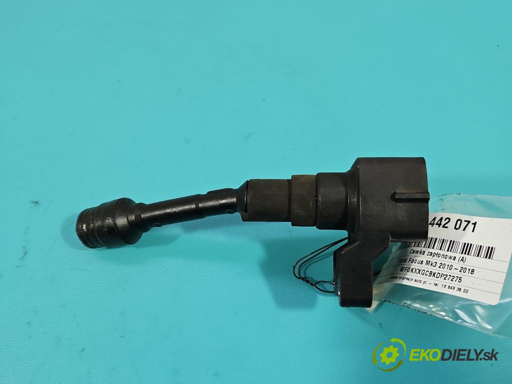 Ford Focus Mk3 2010-2018 1.0 ECOBOOST: 101 HP manual 74 kW 998 cm3 5- cievka zapaľovacia CM5G-12A366-CA (Zapaľovacia cievka)