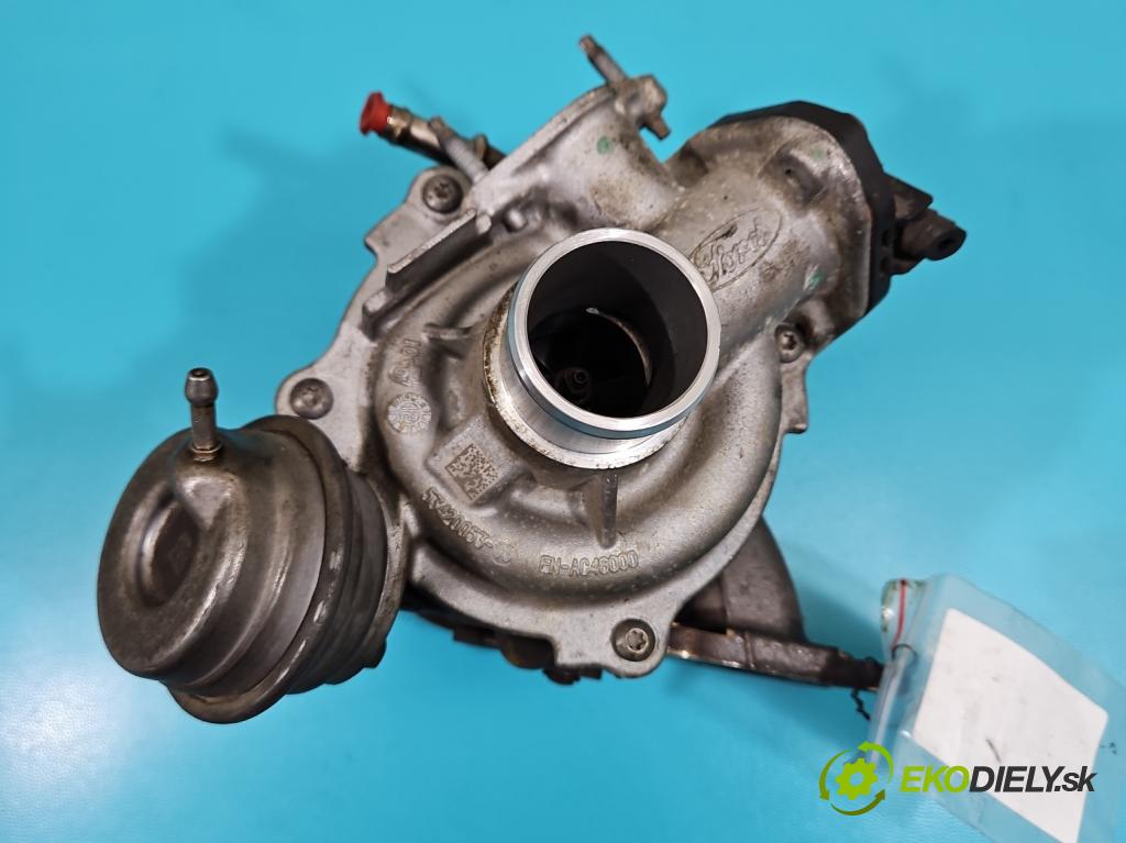 Ford Focus Mk3 2010-2018 1.0 ECOBOOST: 101 HP manual 74 kW 998 cm3 5- turbodúchadlo, turbo 53420053-03 (Turbodúchadlo (kompletné))