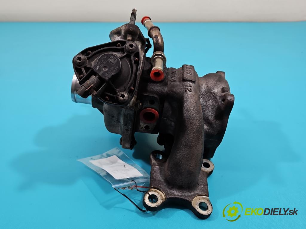 Ford Focus Mk3 2010-2018 1.0 ECOBOOST: 101 HP manual 74 kW 998 cm3 5- turbodúchadlo, turbo 53420053-03 (Turbodúchadlo (kompletné))