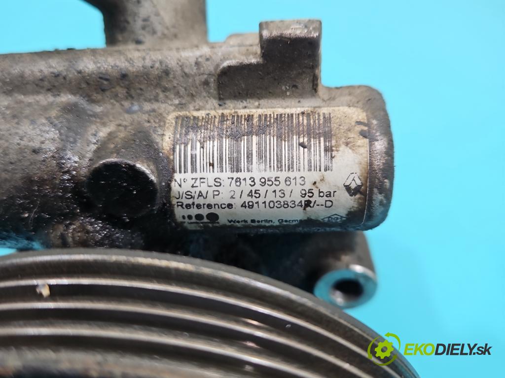 Dacia Sandero II 2012-2020 1.1 16V 75 HP manual 55 kW 1149 cm3 5- čerpadlo posilovač 491103834R (Servočerpadlo, pumpa riadenia)