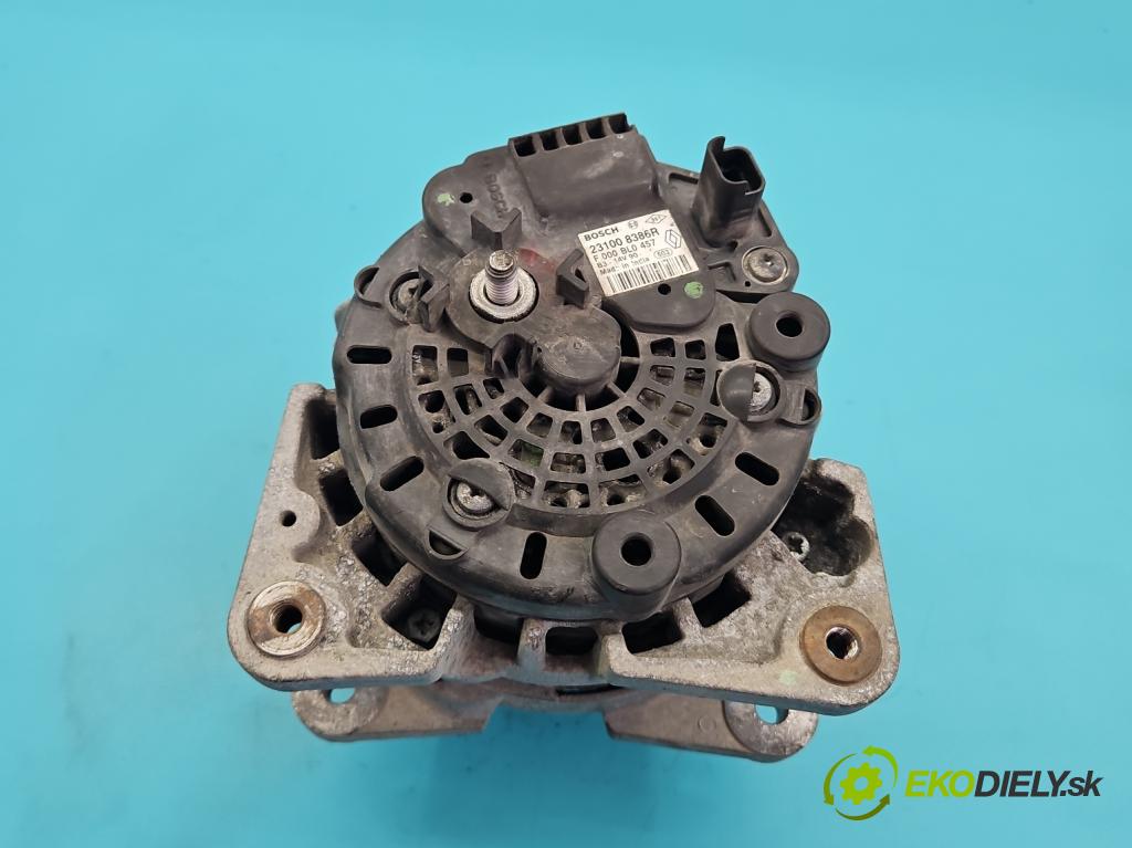 Dacia Sandero II 2012-2020 1.1 16V 75 HP manual 55 kW 1149 cm3 5- Alternator 231008386R (Alternátor)