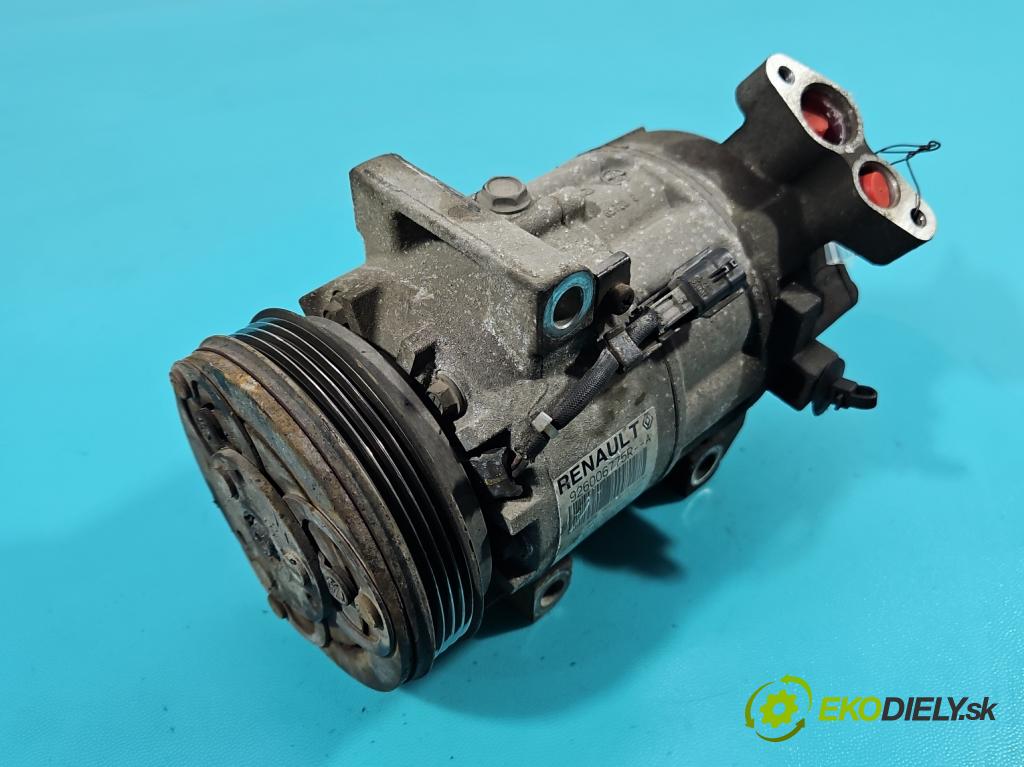 Dacia Sandero II 2012-2020 1.1 16V 75 HP manual 55 kW 1149 cm3 5- Kompresor: klimatizácie 926006775R-A (Kompresor klimatizácie)