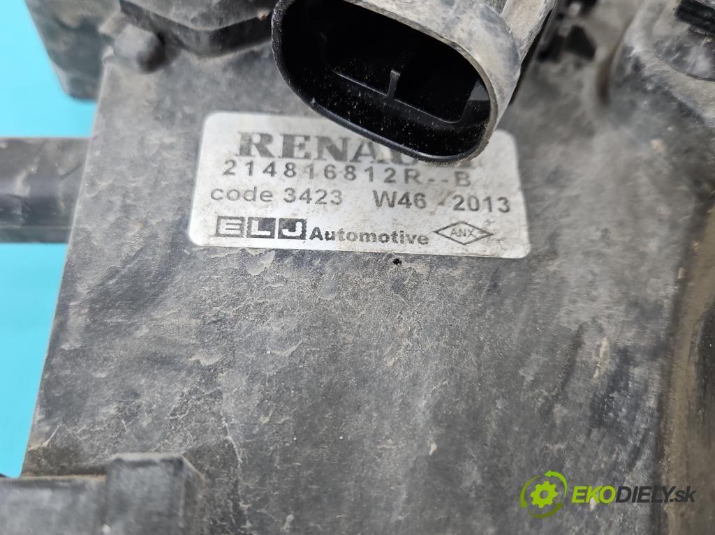 Dacia Sandero II 2012-2020 1,2.0 16V 75 HP manual 55 kW 1149 cm3 5- Ventilátor chladiča 214816812R-B