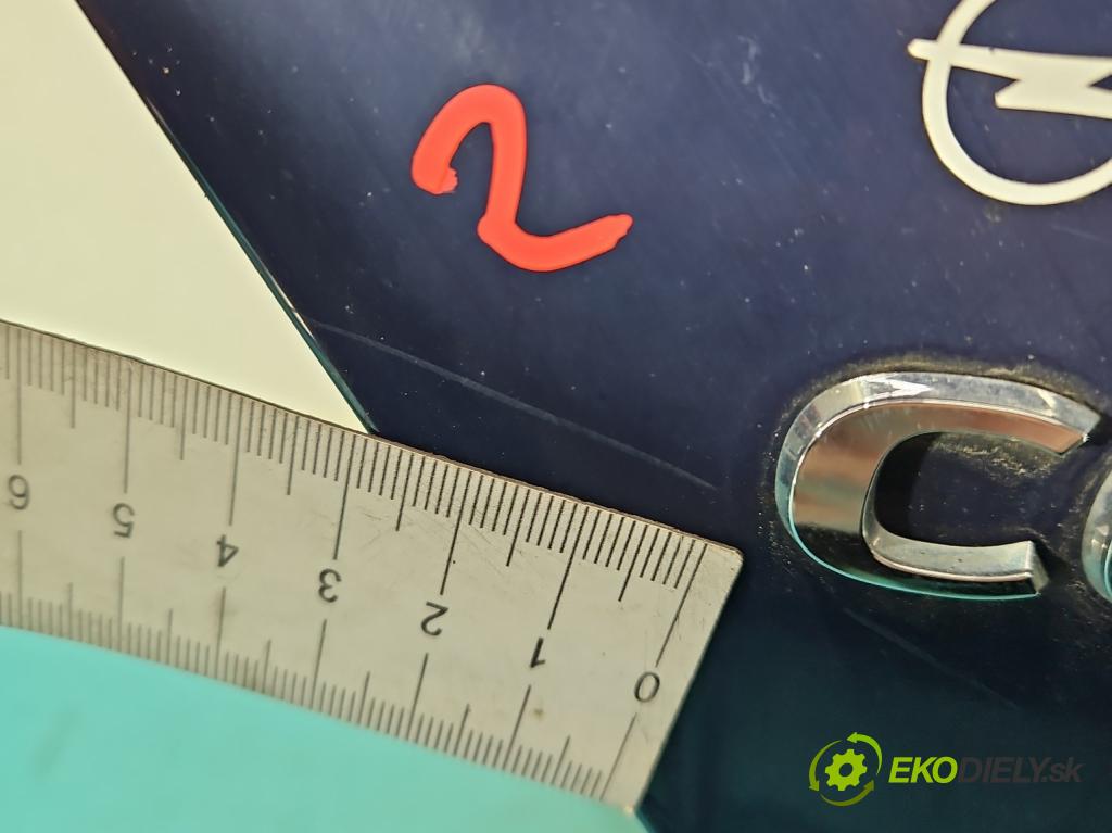 Opel Corsa D 2006-2014 1.2 16V 80 hp manual 59 kW 1229 cm3 5- zadní kufrové dveře  (Zadní kapoty)