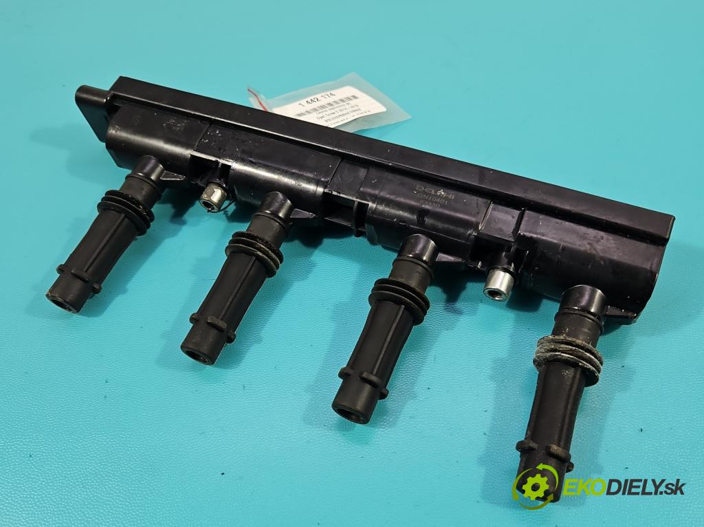 Opel Corsa E 2014-2019 1.4 16V 90 HP manual 66 kW 1398 cm3 5- cievka zapaľovacia GN10401 (Zapaľovacia cievka)